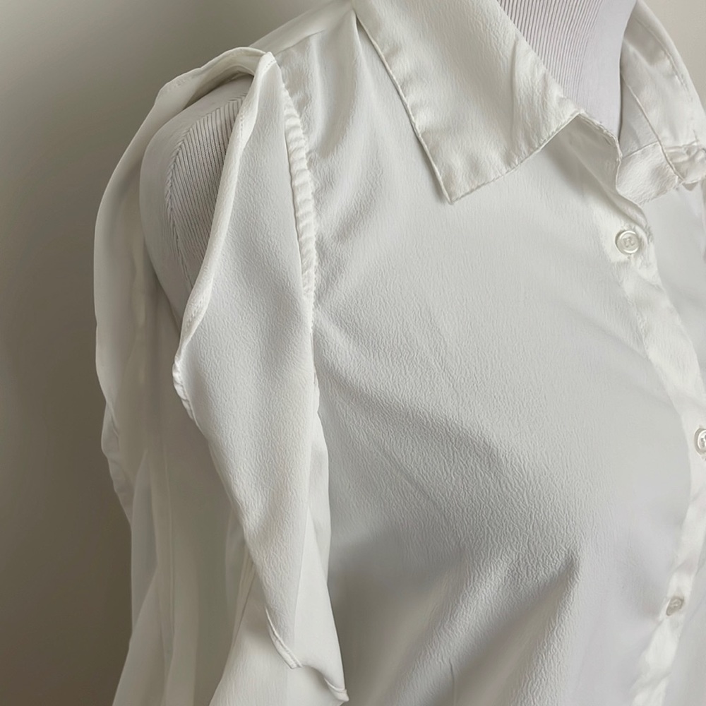 Walter Baker Open Shoulder Button Down Shirt - image 3